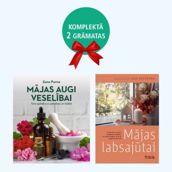 Komplekts. Mājas augi veselībai. Mājas labsajūtai