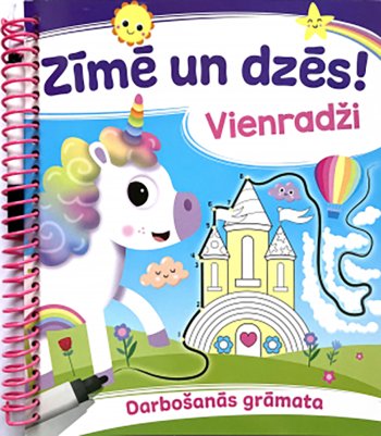 Zīmē un dzēs! Vienradži