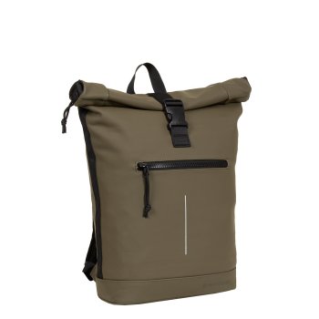 Mugursoma - NEW REBELS, Rolltop, New York. Olive, 16L