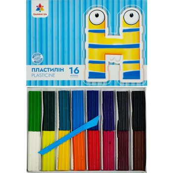 Plastilīns16kr.12gr.GAMMA'UA
