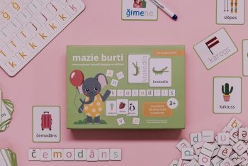 Mazie burti. Papildinājums Magnētiskajam alfabētam