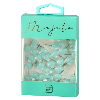 Piespraudes kvadrātveida 35 gab., Mojito