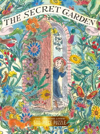 The Secret Garden: The Opening Lines:  A 500-Piece Jigsaw Puzzle for Adults, Premium Quality
