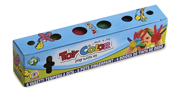 Pirkstiņkrāsas ToyColor | 25ml | 6 krāsas