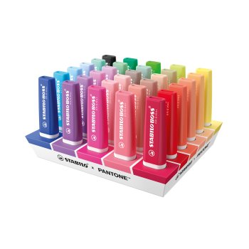 Krāsaino marķieru STABILO BOSS komplekts, x PANTONE 30 gab.