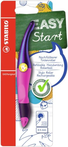 Ergonomiska pildspalva kreiļiem STABILO EASYoriginal, zila