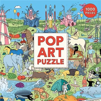 Pop Art Puzzle by Andrew Rae : Make the Jigsaw and Spot the Artists