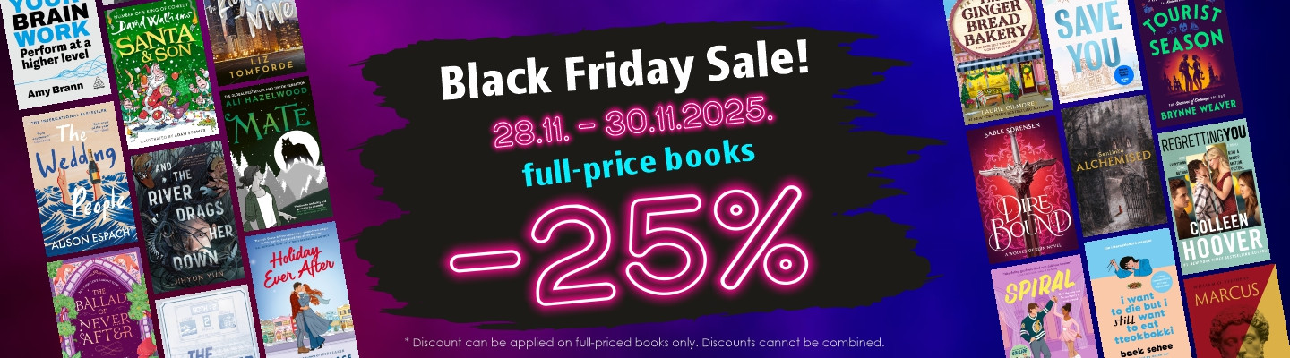 BLACK FRIDAY discounts in GLOBUSS bookstores and online shop www.eglobuss.lv