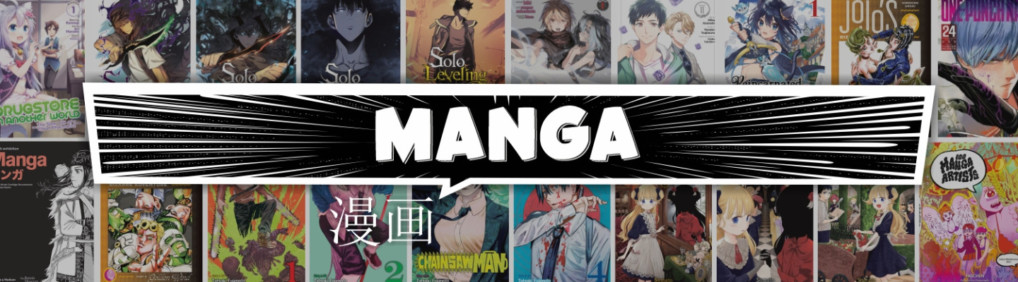 MANGA comics at GLOBUSS bookstore