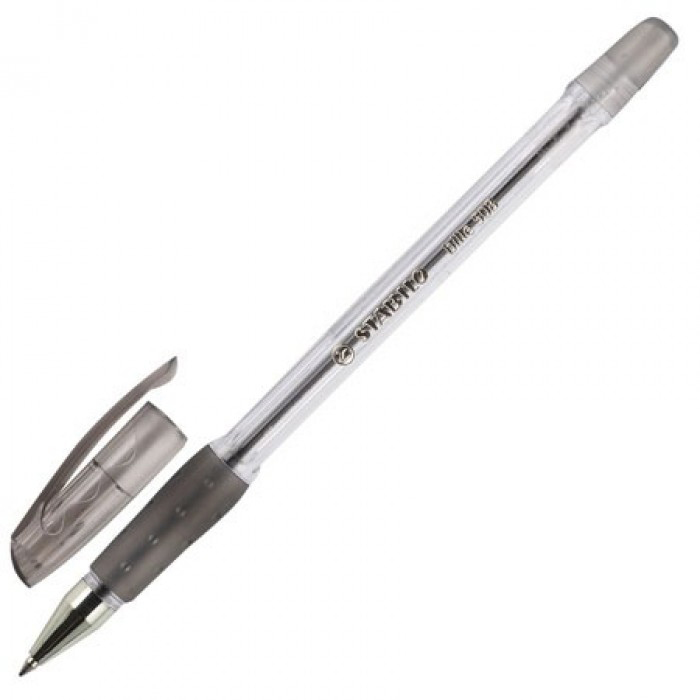 Pildspalva, lodīšu - Stabilo BILLE - Melna 508F46