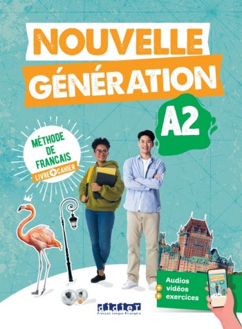 Nouvelle Generation A2 – Livre + Cahier + didierfle.app