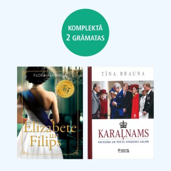 Komplekts. Elizabete un Filips. Karaļnams