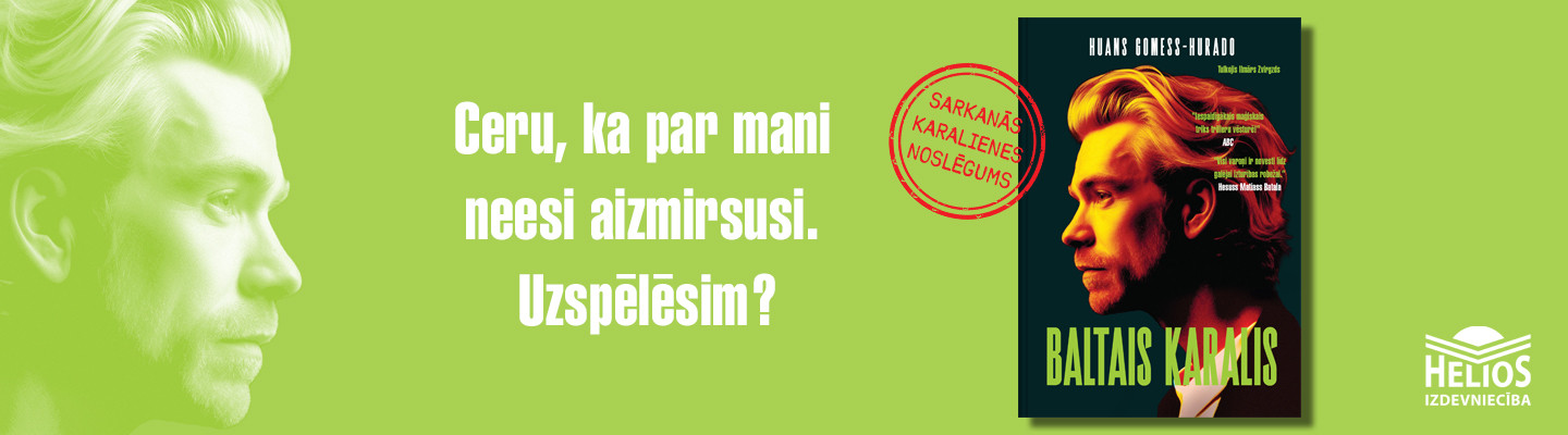 “Baltais karalis” ir grandiozs Huana Gomesa-Hurado “Sarkanās karalienes” triloģijas noslēgums.