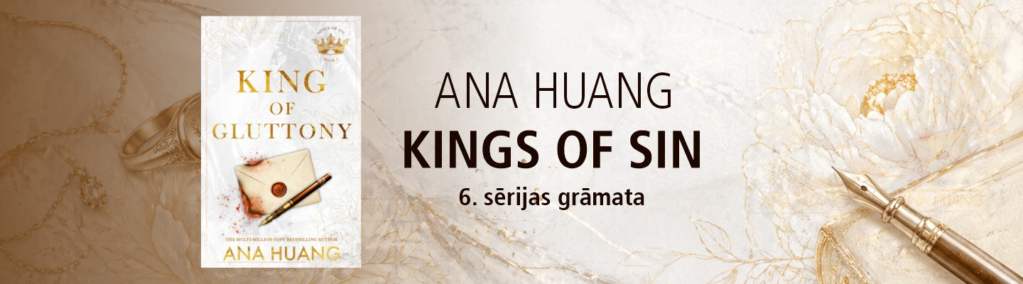Ana Huang ''Kings of sin'' 6. sērijas grāmata
