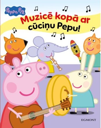 Muzicē kopā ar cūciņu Pepu. PeppaPig