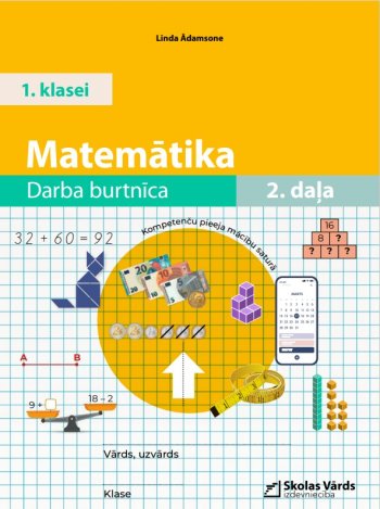 Matemātika.  1. klasei II daļa DB