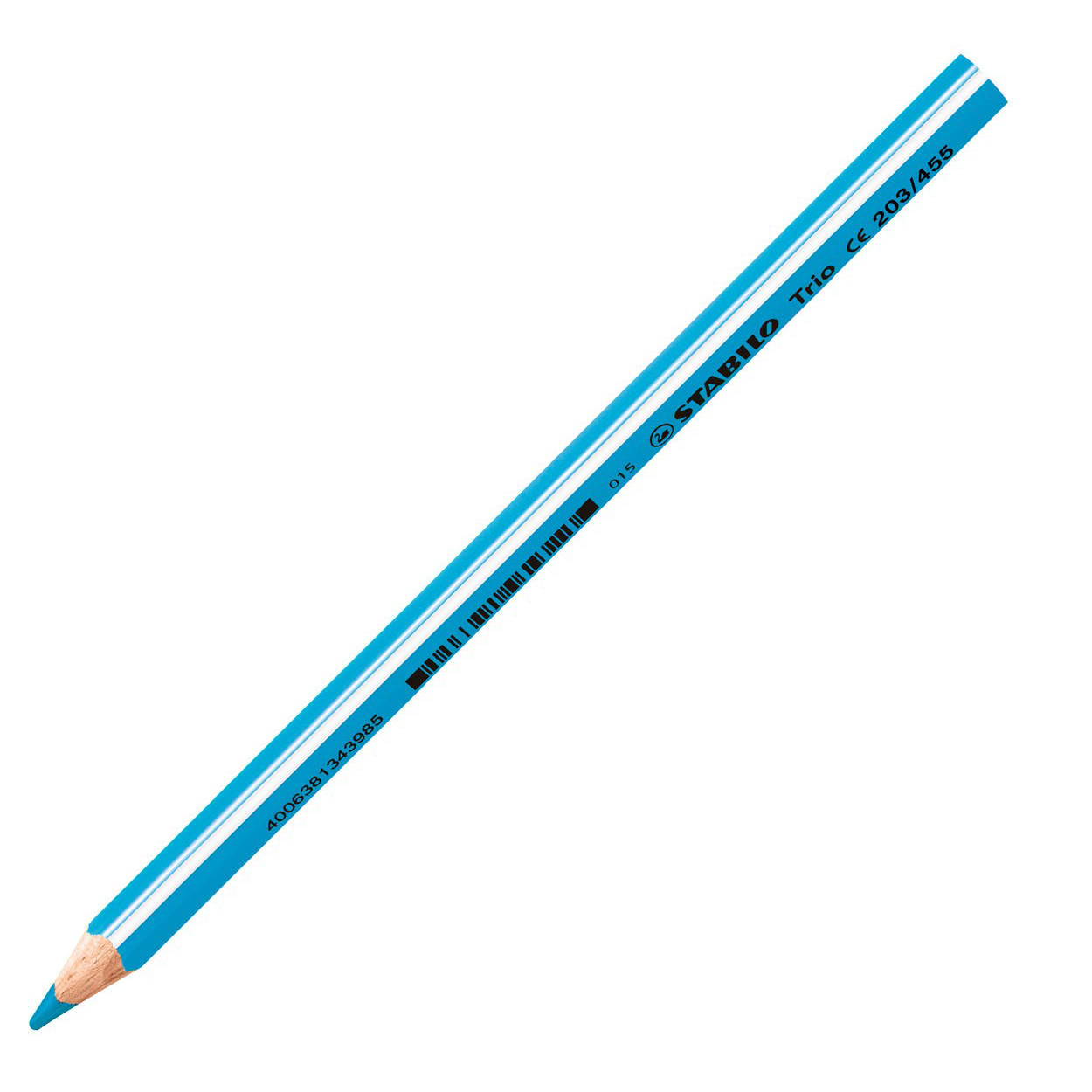Krāsainais zīmulis STABILO TRIO THICK | debesu zils