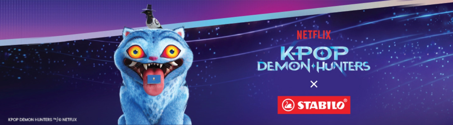 Globuss x STABILO KPop Demon Hunters rakstāmpiederumi