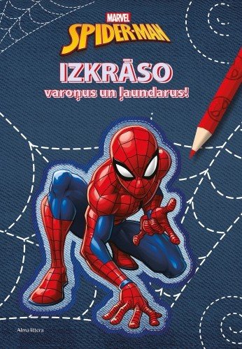 Spider - Man. Izkrāso varoņus un ļaundarus!