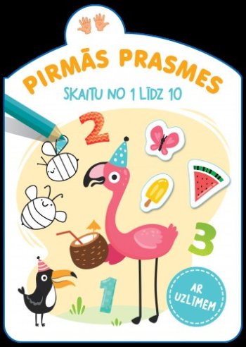 Pirmās prasmes. Skaitu no 1 līdz 10