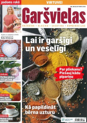 Garšvielas. Padoms rokā