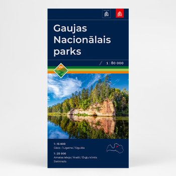 Nacionālā parka karte 1:80 000