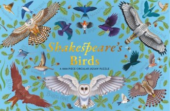Shakespeare's Birds : A 1000-piece Circular Jigsaw Puzzle by Rebecca Harris