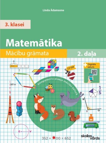 Matemātika. Mācību grāmata 3. klasei, 2. daļa