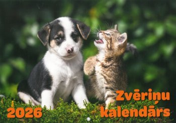 Kalendārs 2026 Zvēriņi