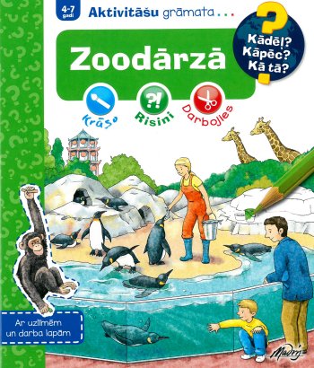 Zoodārzā. Aktivitāšu grāmata