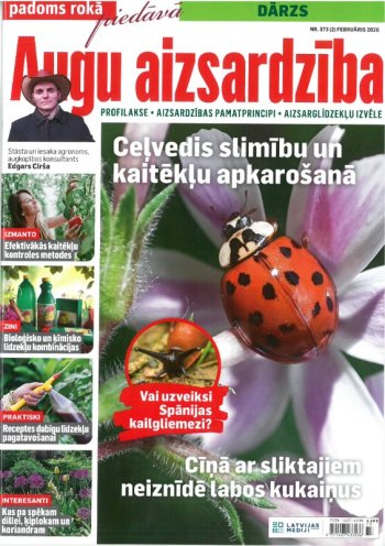 Augu aizsardzība. Padoms rokā