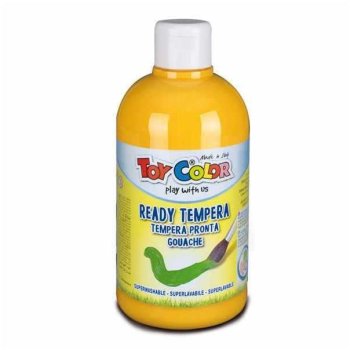 Tempera krāsa Toy Color- superwashable /500ml/ dzeltena