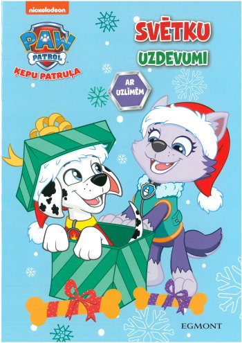 Paw patrol. Svētku uzdevumi. Ar uzlīmēm