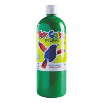 Tempera krāsa ToyColor - superwashable |1000ml | Gaiši zaļa