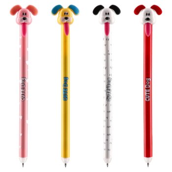 Dzēšama gēla pildspalva Scribble,zila 0,7 mm. Dog