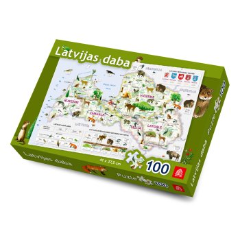 Puzzle. Latvijas daba