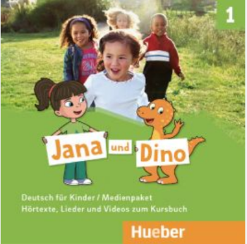 Jana und Dino 1 2 Audio-CDs und 1 DVD zum Kursbuch / Medienpaket