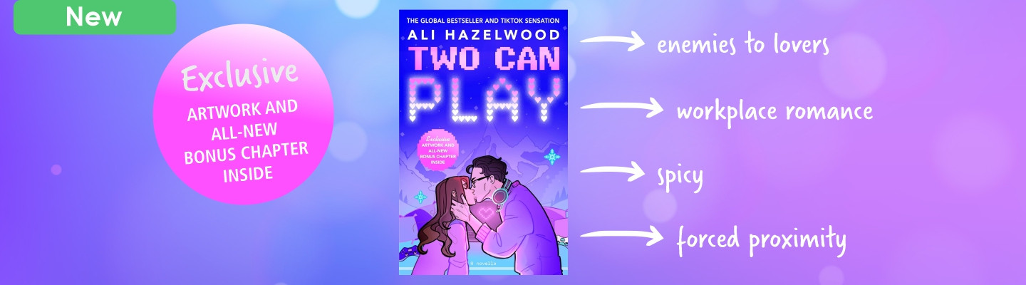 Ali Hazelwood’s new novel “Two Can Play” — now available at GLOBUSS!