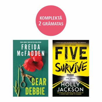 BOOK SET OF 2 Titles: Dear Debbie + Five Survive