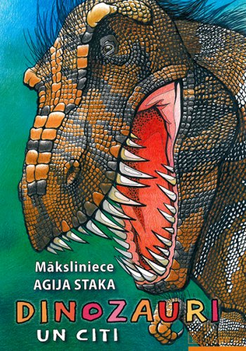 Dinozauri un citi. Krāsojamā grāmata