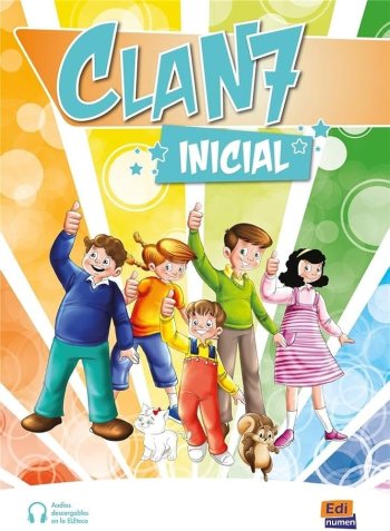 Clan 7 inicial - Pack del estudiante (Libro del alumno+Cuaderno de actividades+Libro de los numeros)