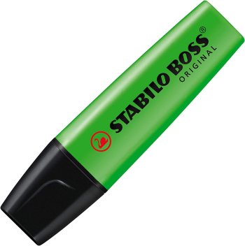 Marķieris STABILO BOSS | Zaļš