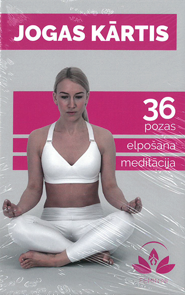 Jogas kārtis 36 pozas elpošana meditācijas