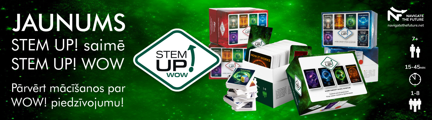 STEM UP WOW jauna spēle bērniem!