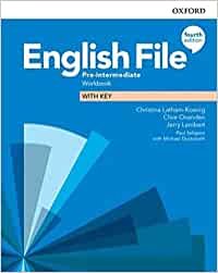 English File (4th Edition) Pre-intermediate Workbook with Key