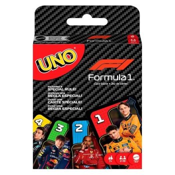 Spēle UNO F1 kārtis