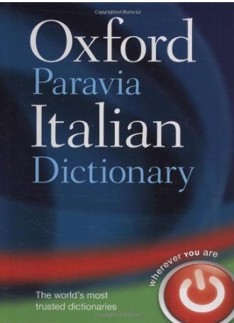 Oxford-Paravia Italian Dictionary 3rd Revised edition