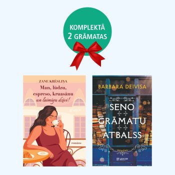 Komplekts. Man, lūdzu, espresso... Seno grāmatu atbalss