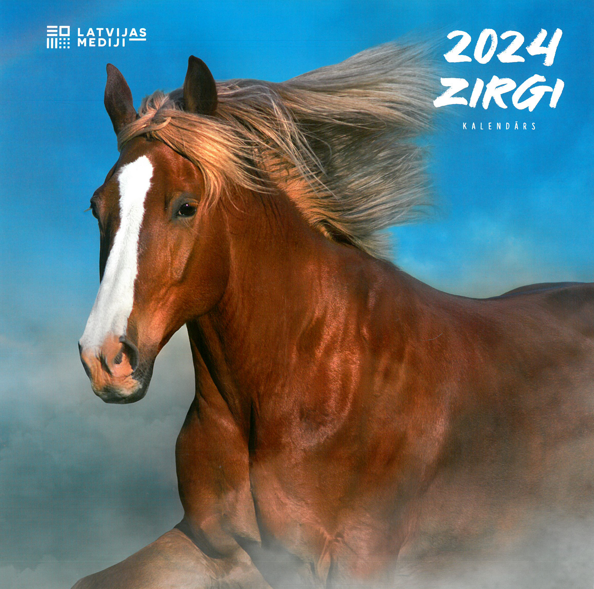 Kalendārs 2024. Zirgi ( kvadrāts)