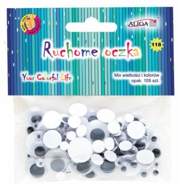 Pašlīmējošas acis (iep.105gab)5-15mm